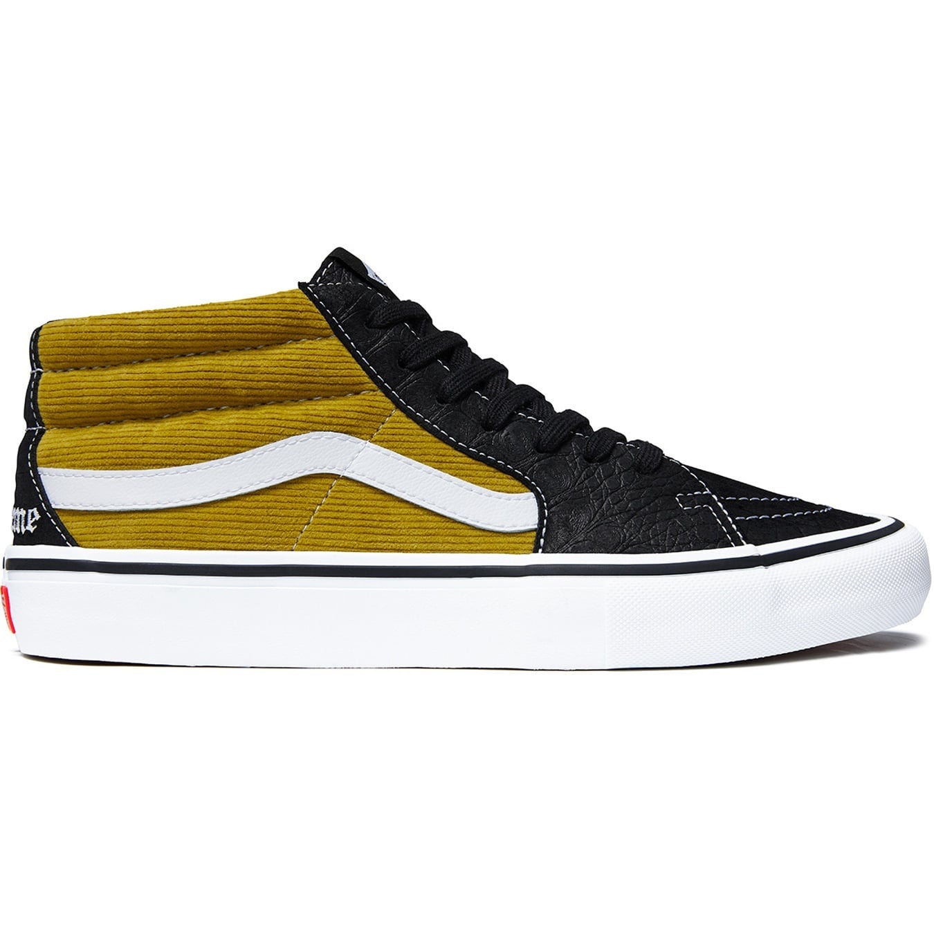 Supreme®/Vans® Crocodile Corduroy Sk8-Mid view 6